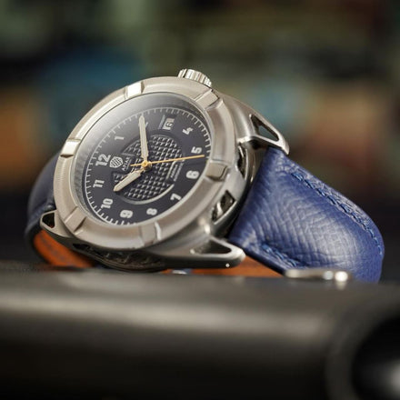 Invenire v1.0 - Blue Dial / Gyroid Lattice